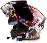 casque bluetooth reducteur bruit actif ★ Double visière : La visière a un large champ de vision et une forte résistance aux chocs. La visière intérieure noire peut également protéger les yeux du soleil et est facilement contrôlée à l'aide d'un interrupteur.