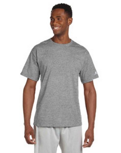 Russell Athletic Men's Basic T-Shirt, Oxford, XX-Large