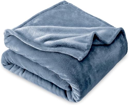 Image of VAS COLLECTIONS Premium Plush Double Blanket | 300 GSM Lightweight Cozy Soft for Bed, Sofa, Couch, Travel & Camping| 220X230 Cm Or 86X90 Inches | New