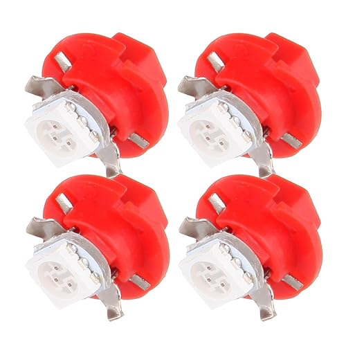 ECCPP 4x Instrument Cluster Dash Panel Lights B8.4D-1-5050-SMD-Red