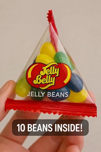 Jelly Bean Individual Pyramid Packs | 75 PACK | Mini Bags of assorted Candy Beans | 75 bags of 0.28oz | Assorted Flavors | Triangular shaped - image 6
