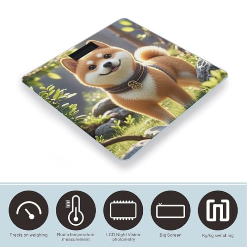 Báscula Digital para Baño en Vidrio Templado miniatura 3