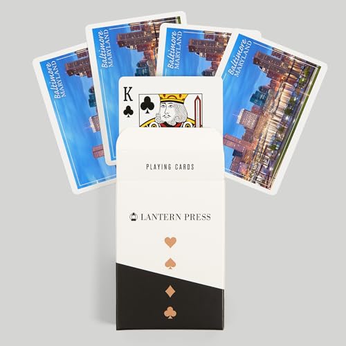 Naipes de Poker Skyline Baltimore Maryland, 52 cartas miniatura 6
