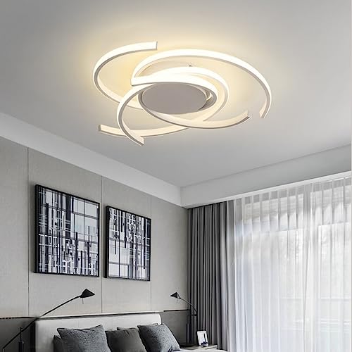 Plafond LED Light Dimmable Solution Éclairage Salon Modulable et Confort