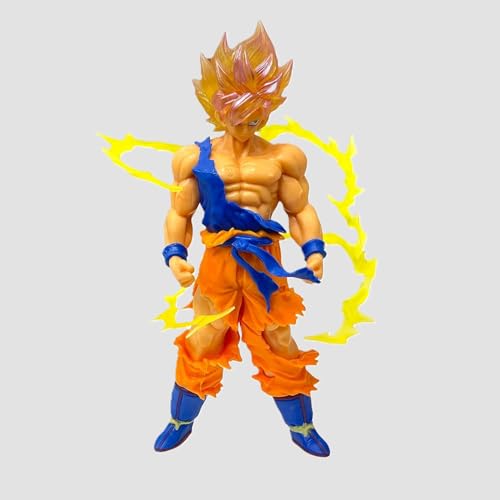Image of Awestuffs Super Saiyan Large Action Figure Limited Edition Figure Manga (Super Saiyan II Fire)