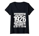 Photo Gallery donna vintage 1926 limited edition maglietta con collo a v Photo Gallery donna vintage 1926 limited edition maglietta con collo a v