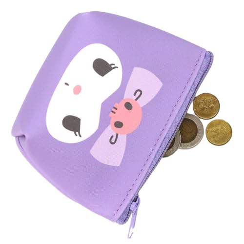 Mini Coin Purse Pouch|Travel Makeup Organizer Bag - Featuring Kuromi, My Melody, Cinnamoroll, Pochacco Faces Cute - Cosmetic Storage for Teen Girls, (Cinnamoroll)4