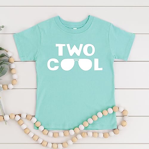 Olive Loves Apple Two Cool Sunglasses 2Nd Birthday Shirt For Toddler Boys Picture Perfect Birthday Outfit Vintage Royal Shirt 2T #TOP2