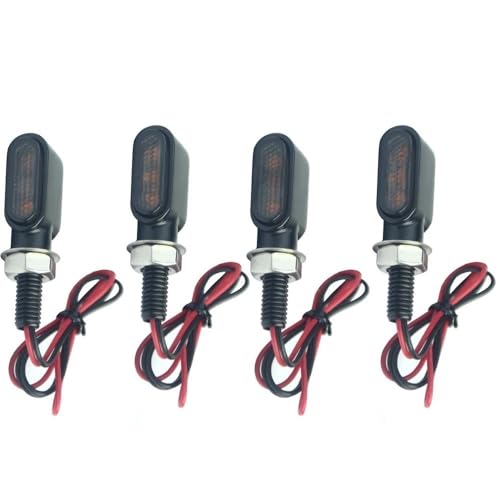 Intermitentes de moto de 8mm para sustituir luces traseras de parada
