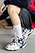 Irisbear Mens Cotton Crew Socks Athletic Workout Long Boot Socks Size 9-11 White