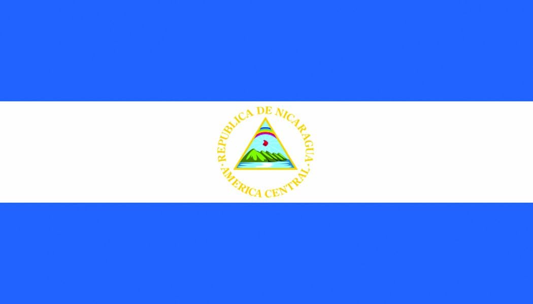 SeaSense Nicaragua Boat Flag