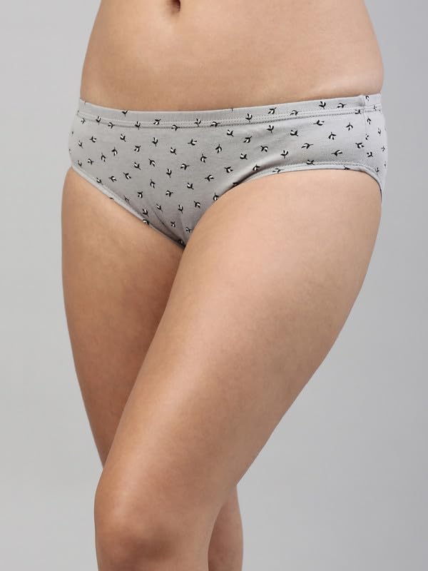 Image of VIP Feelings Amelie 102 100% Cotton High Coverage Stretchable Hipster Panty Combo Set for Womens with Inner Elastic Waistband
