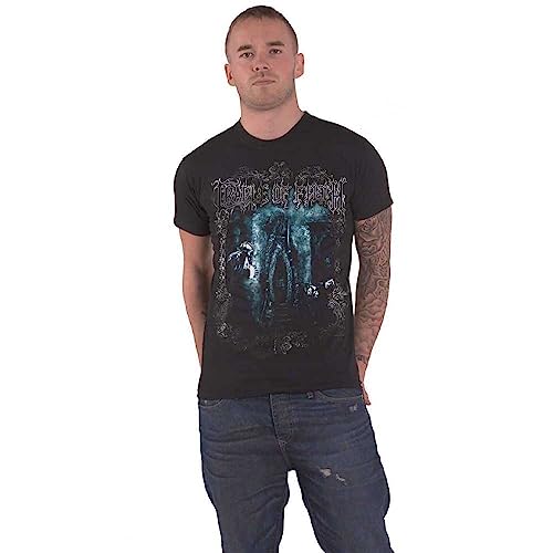 Cradle of Filth T-Shirt Gilded Band Logo pour vos Concerts et Festivals en Taille S