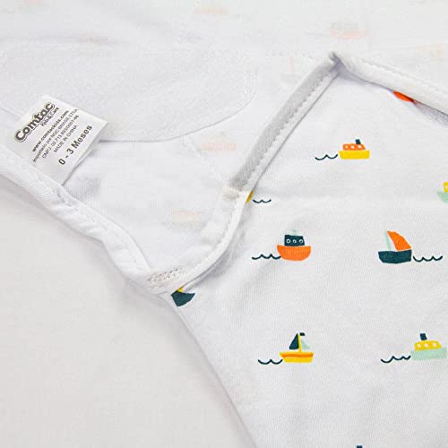 Cueiro Swaddle Ajustável 100% Algodão Comtac Kids 4251