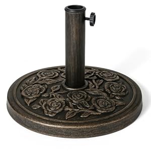 KEPLIN 9kg Cast Iron Effect Parasol...