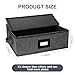 Gowee China Storage Containers Hard Shell, Platter Storage Case 17