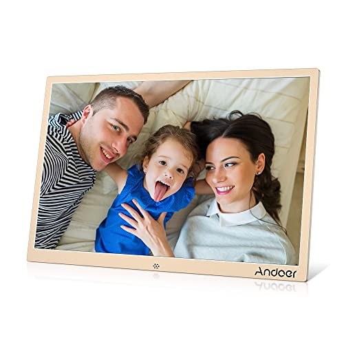 15,4 polegadas LED Digital Photo Frame 1280 * 800 resolução suporte 1080 p vídeo reprodução aleatóri