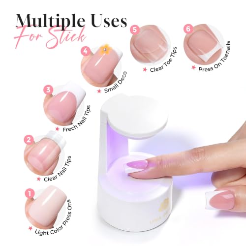 UNA GELLA Nagelkleber für Kunstnägel 15ml – Ansicht 4