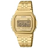 [カシオ] 腕時計 カシオクラシック 【国内正規品】 PREMIUM シリーズ ステンレススチールバンド A1000G-9JF ユニセックス ゴールド