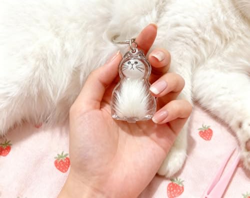 Llavero conmemorativo de pelo de gato para llevar el recuerdo de tu mascota siempre contigo 8