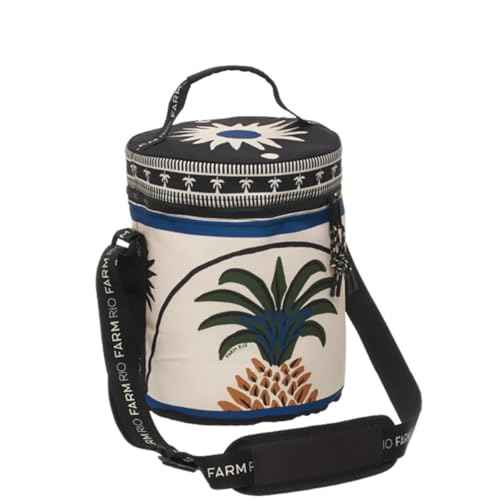 Cooler Farm Farofa Jardim Tropical Cor Off White