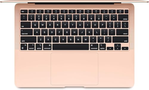 Image of Late 2020 Apple MacBook Air with Apple M1 Chip (13.3 inch, 16GB RAM, 256GB SSD Storage) Gold (Renewed)