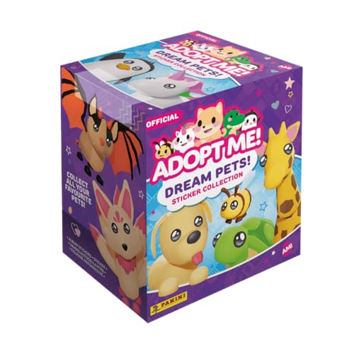 Panini Adopt Me! On Roblox - Stickerkollektion (Box mit 36 Tüten)