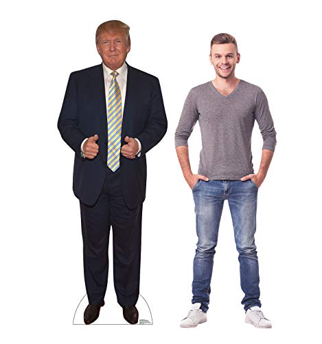 Image of Cardboard People Donald Trump Life Size Cardboard Cutout Standup
