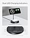 Anker MagSafe Compatible MagGo Charger Stand, iPhone 17 Wireless Charger, 2-in-1 Charging Station, Qi2 Certified 15W Fast Charging, for iPhone 17/16/15/14/13/12, AirPods Pro (Black, No Adapter)
