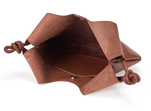 Bolsos Hobo grandes para mujer, elegantes bolsos tipo tote con asa para hombro, carteras modernas tipo satchel para viaje y trabajo miniatura 6