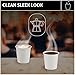 DOBI [200 Pack] 4 oz. Espresso Paper Cups - Small Disposable White Hot Paper Coffee Cups for Espresso, Macchiato, Cortado and More