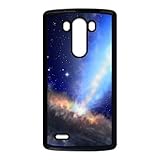 LG G3 Case, Galaxy Space Universe Hard Plastic Phone Case for LG G3 [Outer Space Series] Black