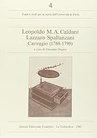 Carteggio (1768-1798) (Fonti e studi per la storia dell'Università di Pavia) 8820503468 Book Cover