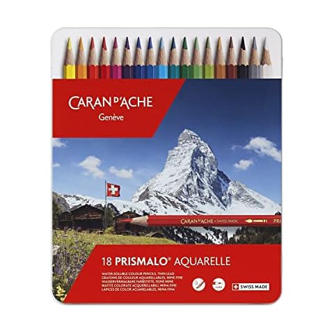 Caran d'Ache Prismalo Aquarelle Watercolour Pencils Cover