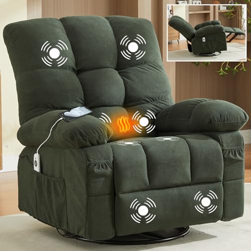 Sillón Reclinable Plegable Verde miniatura 1
