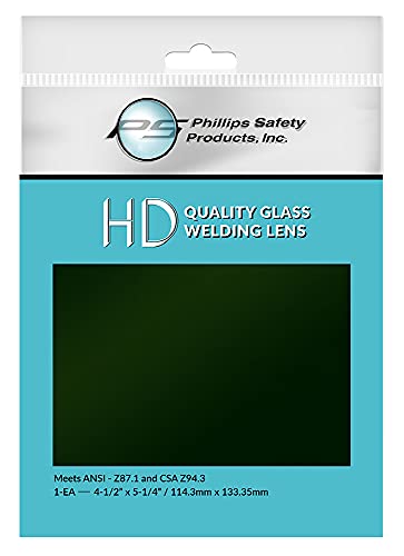 Lente Verde para Soldar 4.5 x 5.25 Pulgadas miniatura 4