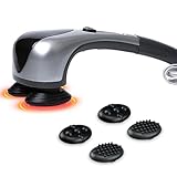 Yracmy Back Massager, Handheld Neck and Back Massager， with Heating ， deep Tissue Pain Relief. It Effectively activates Muscles in The Back, Shoulders, Legs, and Throughout The Entire Body.