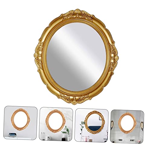 Espejo de maquillaje vintage de pared estilo retro miniatura 4