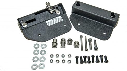 Easy Brackets Quick Release Saddlebag Mounting System (For use with Hard Mount Backrest)