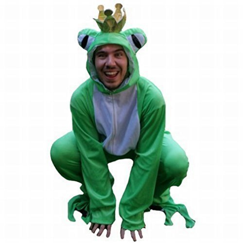 Frosch-Kostüm, SY12 Gr. XL, Für hochgewachsene Männer und Frauen, Frosch-Kostüme Frösche Kostüme Frosch-Faschingskostüm, Fasching Karneval, Faschings-Kostüme, Geburtstags-Geschenk Erwachsene Cover