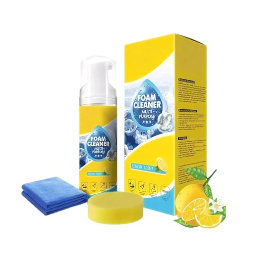 4-In-1 Multi-Enzyme Foam Cleaner 5oz All-Purpose Deep Cleaning Spray For Car Interior Kitchen Grea 2026 Schäumender Reiniger Universal (1 flasche)