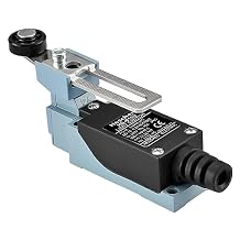 Heschen Limit Switch, HS-8108, Adjustable Roller Lever, 10A 250VAC, SPDT Momentary, for CNC Mill Plasma, IP65