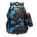 Kinderrucksack Junge von IvyH, Teenager Tarnen Schultasche, Grundschultasche Kinderrucksack - Gelb Camo…
