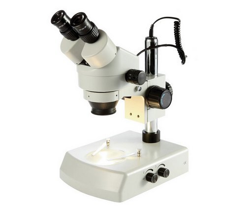 GOWE Microscopio profesional 3.5X-45X pilar binocular zoom estéreo óptico industrial PCB soldadura microscopio