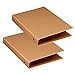 Dzmuero Ringbuch A5 Nachfüllbar Kraftpapier, A5 Ringbuch, Ringordner, mit 6 Ringen zum Hinzufügen von Broschüren-Cover Papiere Lose Blätter, 2 Stück Buch mit günstig Kaufen-Dzmuero Ringbuch A5 Nachfüllbar Kraftpapier, A5 Ringbuch, Ringordner, mit 6 Ringen zum Hinzufügen von Broschüren-Cover Papiere Lose Blätter, 2 Stück
