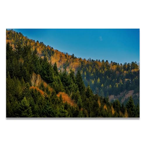 Decoración de pared de montaña en lienzo: un cuadro de 20x30cm sin marco muy versátil