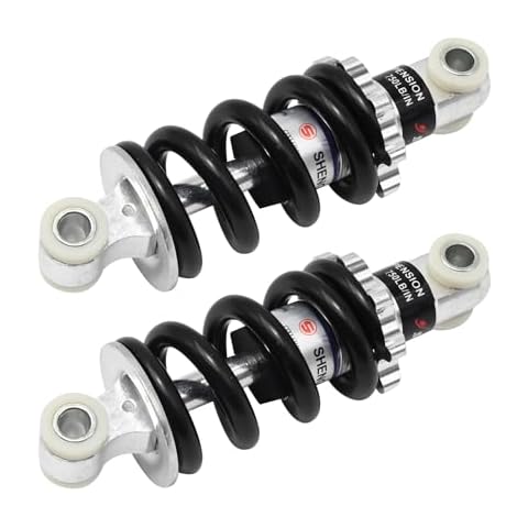 EATAKWARD Rear Shock Absorber 125mm 1200LBS Universal Spring Rear Shock Damper for Electric Bike Dirt Bike Gas Scooter 47cc 49cc ATV Quad Mini Pocket Bike (2 Pack) Cover