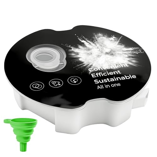 Image of Resuable Powerdisk Compatible with Miele AutoDos Dishwasher, Eco-Friendly Empty Dishwasher Detergent Cartridge, Refillable Any Dishwasher Detergent/Liquid Freely, Food-Grade PP Material