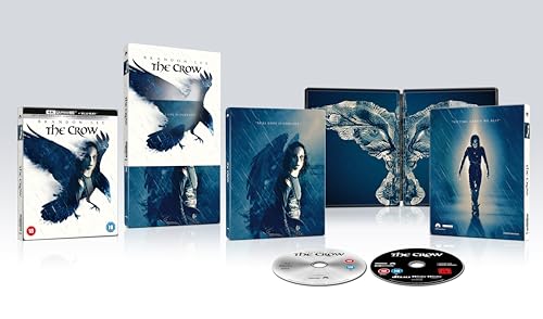The Crow 4K UHD Steelbook [Blu-ray] [Region A & B & C]