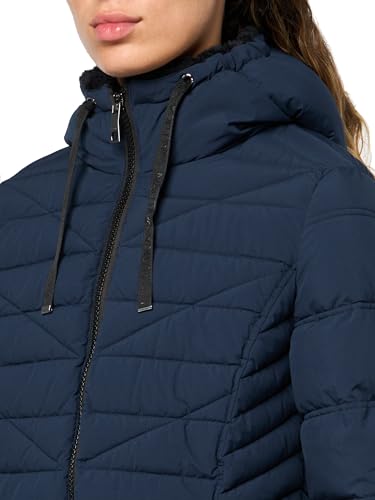Nautica Women's Stretch Puffer Jacket with Faux Fur Lined Hood – Wind & Water-Resistant Winter Coat3